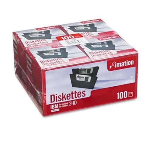 imation Products - imation - 3.5" Diskettes, IBM-Formatted, DS/HD, 100/Pack - Sold As 1 Pack - Cost effective. - Low torque reduces diskette drive wear. - Antistatic design. - Formatted. - - Image 4
