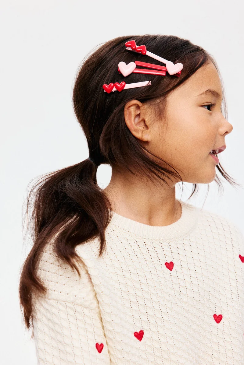 اتش اند ام مشبك شعر - عبوة من 4 قطع