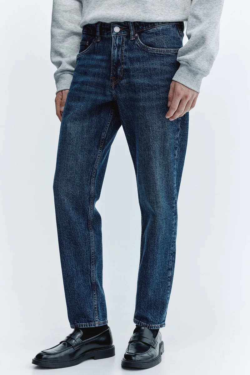 Tapered jeans