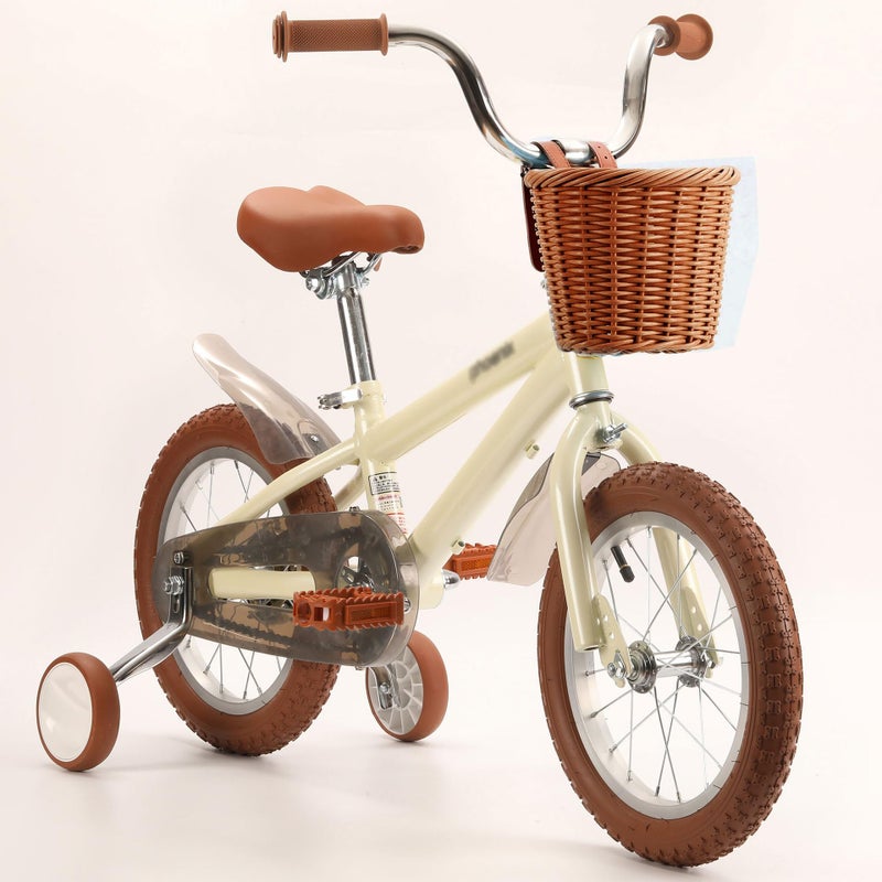 YMhoart Kids Bike Basket Wicker Woven Front Bicycle Basket for Boys Girls Mini Handlebar Basket for Kids Bike or Scooter - Image 2