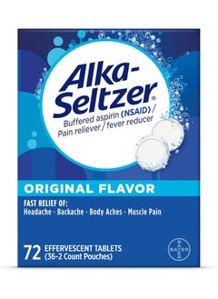 Alka-Seltzer Alka-Seltzer Effervescent Tablets, 72 Count  - Image 1