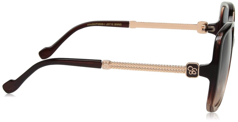 Jessica Simpson Women's J5715 Oversized Square Sunglasses with Metal Temple and UV400 Protection - Glamorous Sunglasses for Women, 65mm - Image 3