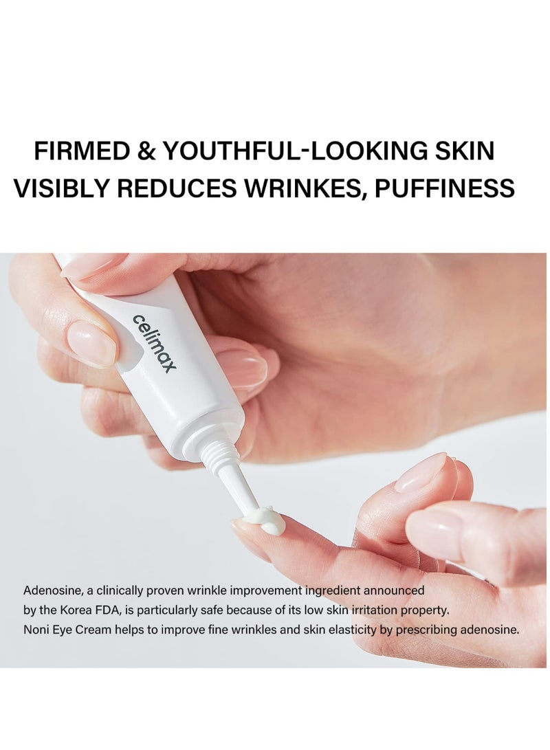 celimax Real Noni Eye Cream | with Noni Extract & Bakuchiol (Retinol), For Wrinkle, Crows Feet & Under Eye, Dark Circles, Hydrating, Sensitive For Skin, 20ml - Image 5