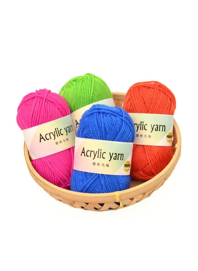 NIBEMINENT 10-Piece Acrylic Chunky Yarn Multicolour 350 x 200 50mm - Image 5