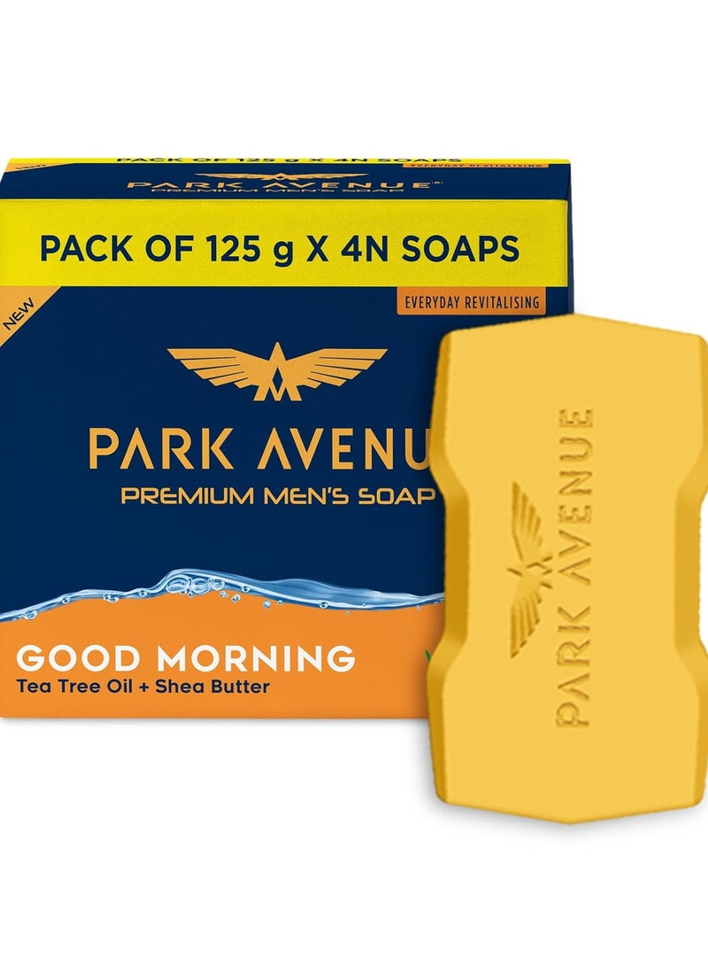 Park Avenue Premium Soaps Good Morning 4 x 125g  - Image 1