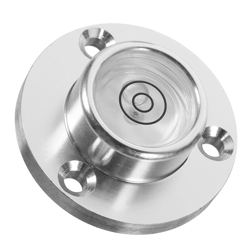 Compact Metal Bubble Level 34x20x12mm with Flange for Precision Measuring and Camper Use - Image 2