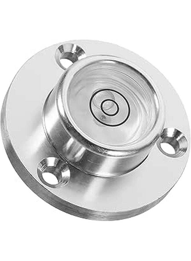 Compact Metal Bubble Level 34x20x12mm with Flange for Precision Measuring and Camper Use - Image 1