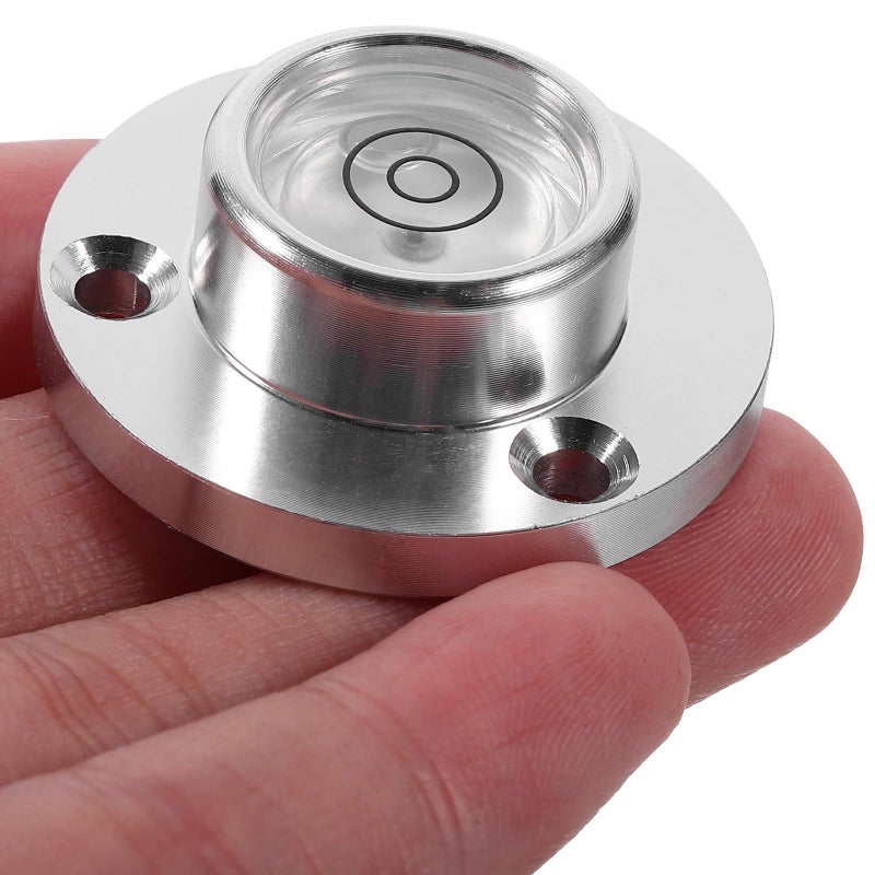 Compact Metal Bubble Level 34x20x12mm with Flange for Precision Measuring and Camper Use - Image 5