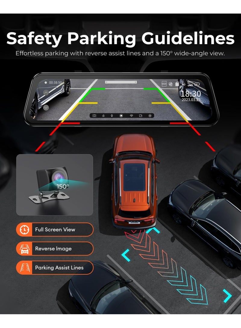 LINGDU Dash Cam Front & Rear Camera LINGDU LD2K Lingdu Cam Shot - Image 5