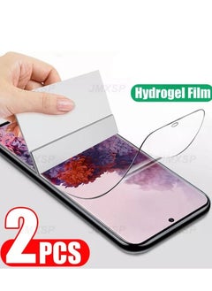 ماركة غير محددة قطعتان حماية شاشة من الهايدروجيل الشفاف لهاتف شاومي POCO M2  - Image 1