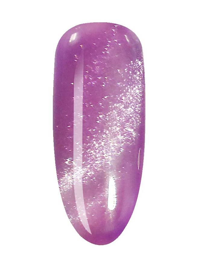 brunson طلاء أظافر جل لامع هولوجرافيك 9D بعيون قطة بلاتينية، جل لامع قابل للإزالة BSM508 - Image 2