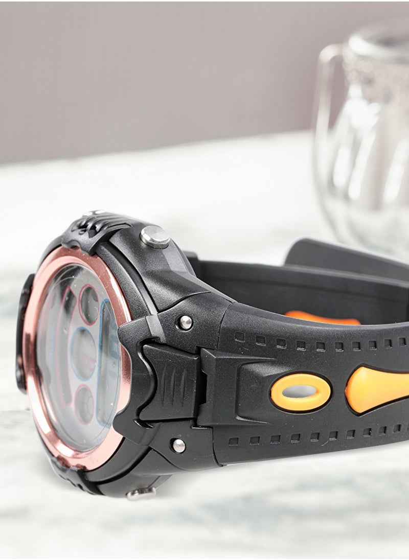 Xoom - Digital Wrist Watch Silicone Cordon Illuminated Display Unisex - Image 1