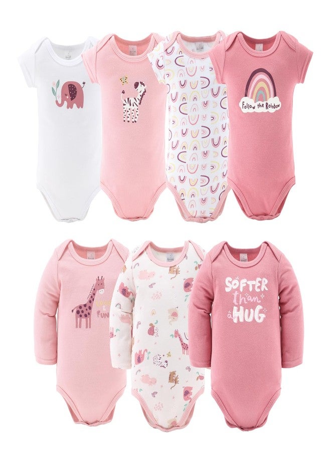 The Peanut Shell The Peanutshell Baby Layette Gift Set for Girls - 23 Piece New Born Girl Gift Set, Baby Clothes & Newborn Essentials Must Haves - Newborn Clothes 0-3 Months - Rainbow Safari - Image 3