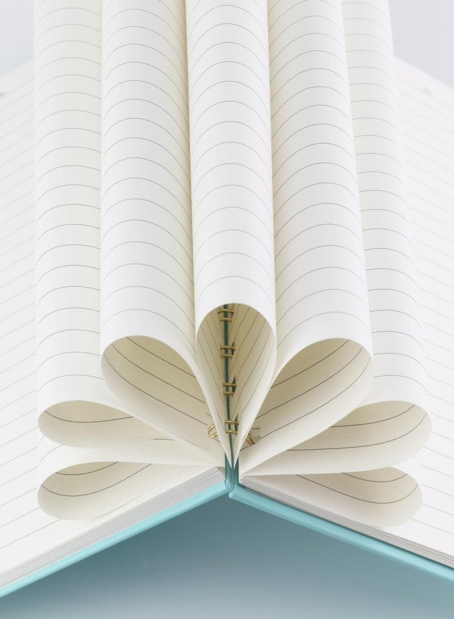 Aacehlh 4 Pack Hardcover Spiral Notebook 5.7”x 8.5”, 80 Sheets/160 Pages College Ruled Notebook, 100 GSM Thick Paper, A5 Lined Journal for Work, School Supplies, Home & Office, Writing Notes - Image 4