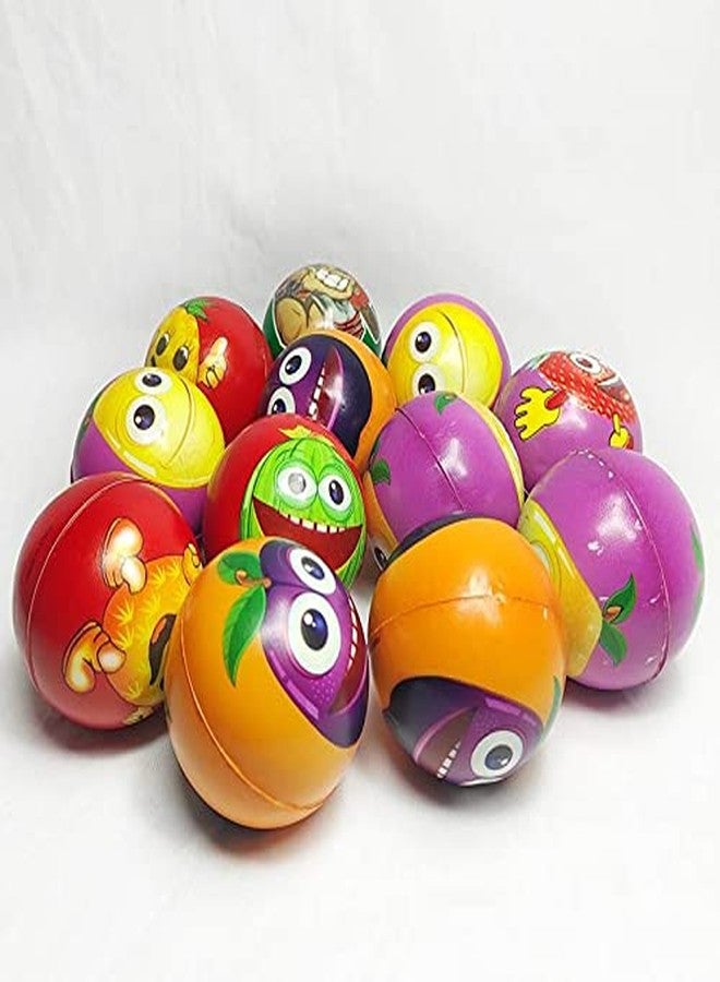 Gmefvr Sponge Squeeze Balls for Kids Upto 4 Year | Multi Cartoon Characters | Pack of 4 - Image 2