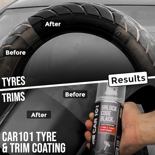 CAR101 Ultimate Shine Shield & Dusting Combo | Zip Zap Duster & 300ml Graphene Coating and 250ml Tyre & Trim | Car Cleaner for Scratch-Free Cleaning | Protectant for Plastic, Vinyl, Rubber - Image 5