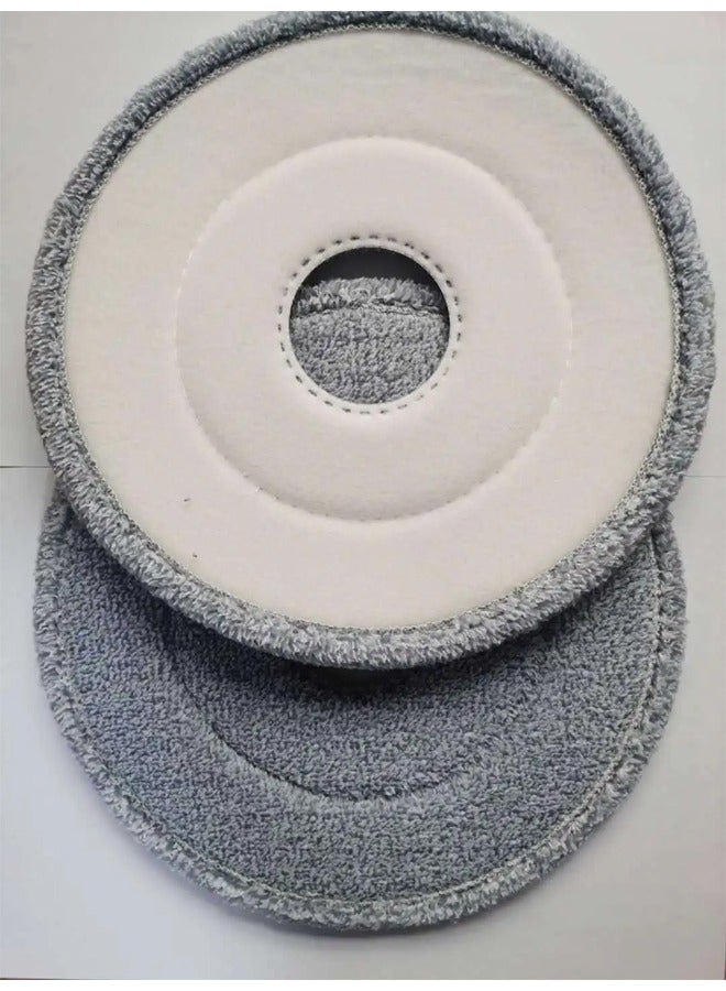 Cady One Circular Mop Spare Part Replacement Towels 6-Pack Suitable for Home Cleaning Daily Use - Image 3