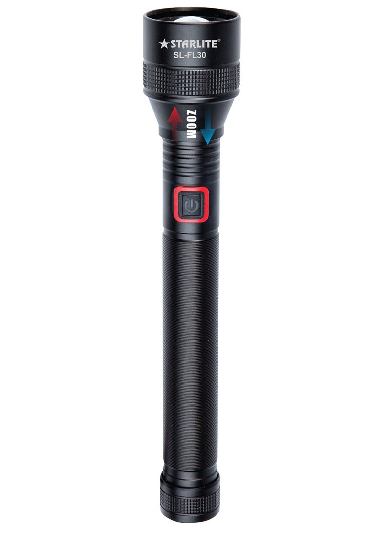 STARLIFE Starlite SL-FL30 Rechargeable Zoom Flashlight, 20W Laser LED, 2000 Lumens - Image 1