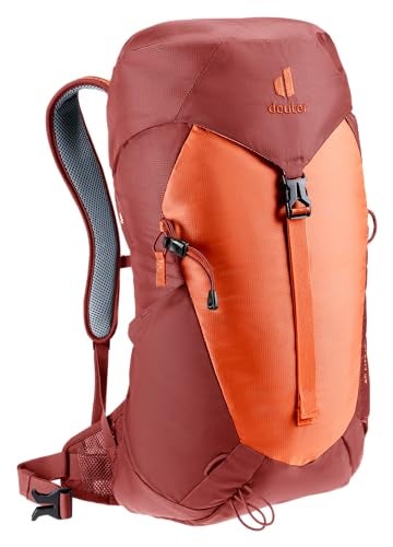 Deuter AC Lite 16L Hiking Daypack Backpack with Steel Frame Superior Breathability PaprikaRedwood - Image 3