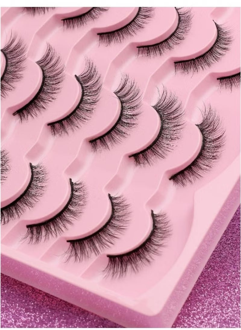 20 Pairs Natural Thick Long Flying False Eyelashes(10MM) - Image 4