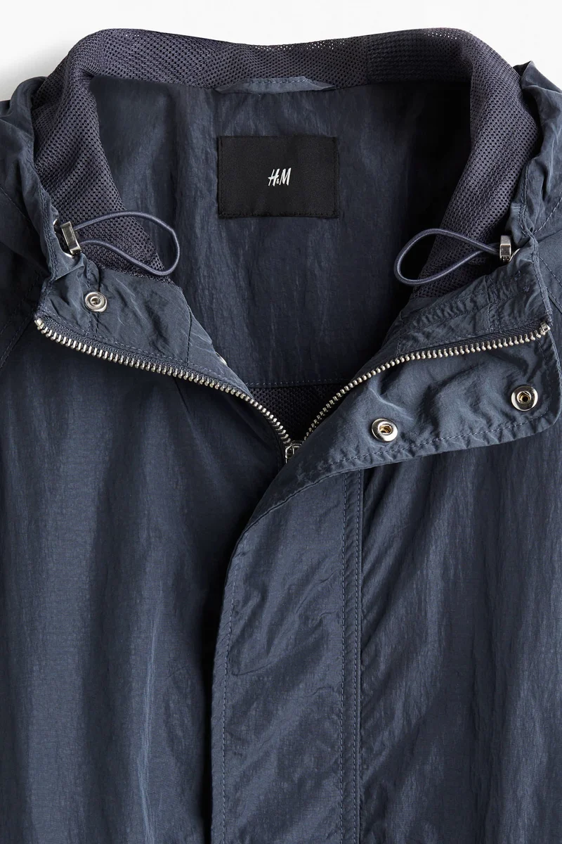 H&M  Loose Fit Nylon windbreaker for Men | Best Price UAE