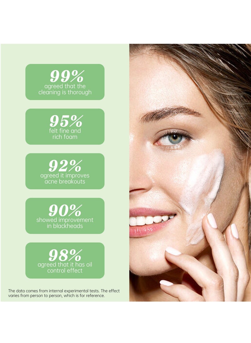 JellyPrim Cleans Pores and Reduces Acne Marks Tea Tree Essence Cleanser 100g - Image 4