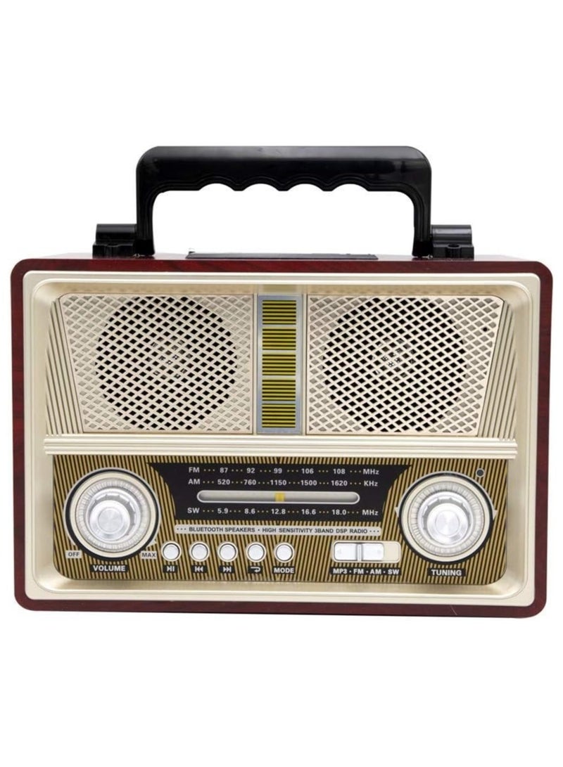 DLC Original Classic Rechargeable Portable Wireless Bluetooth Speaker DLC-32204B  - Image 2