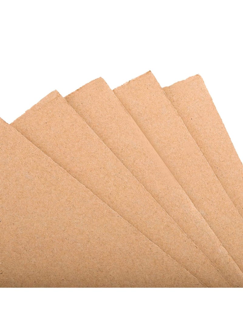 SYOSI 50 Pack Corrugated Cardboard Sheets 2mm Thick, 12" x 12" Square Flat Inserts, Durable Cardboard Filler Pads for Mailing, Packing, Shipping, and Craft Projects, Ideal for Home, Office - Image 2