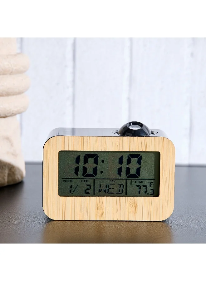 Home Box Saratoga Willa Table Alarm Clock - 12.2x5.4x8.8 cm