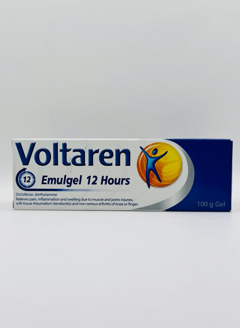 Voltaren Emulgel 100gm 12 Hours (Fast and Long-Lasting Pain & Inflammation Relief)