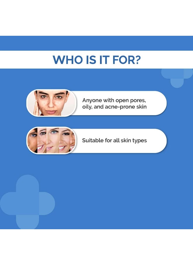 THE derma Co - غسول الوجه جل حمض الساليسيليك 1% من ذا ديرما كو مع حمض الساليسيليك وبندق الساحرة لعلاج حب الشباب النشط - 100 مل - Image 1