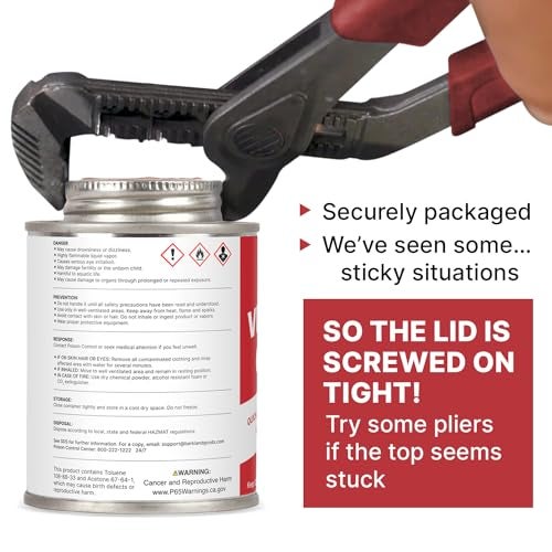 Berkland [8 oz] Vinyl Cement Glue - Super Glue for Inflatables - Waterproof, Fast-Setting, Flexible Bond for Pool Liners, Vinyl Fabrics, Tent, and Tarps - Image 5