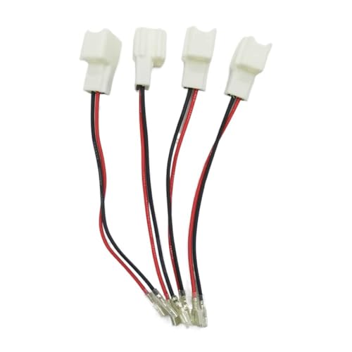 DSkoiph 4 Pack Speaker Wire Harness Adapter Compatible with Nissan 2004-2021 Infiniti 2006-2018 Car Speaker Connector Harness Adapter - Image 1