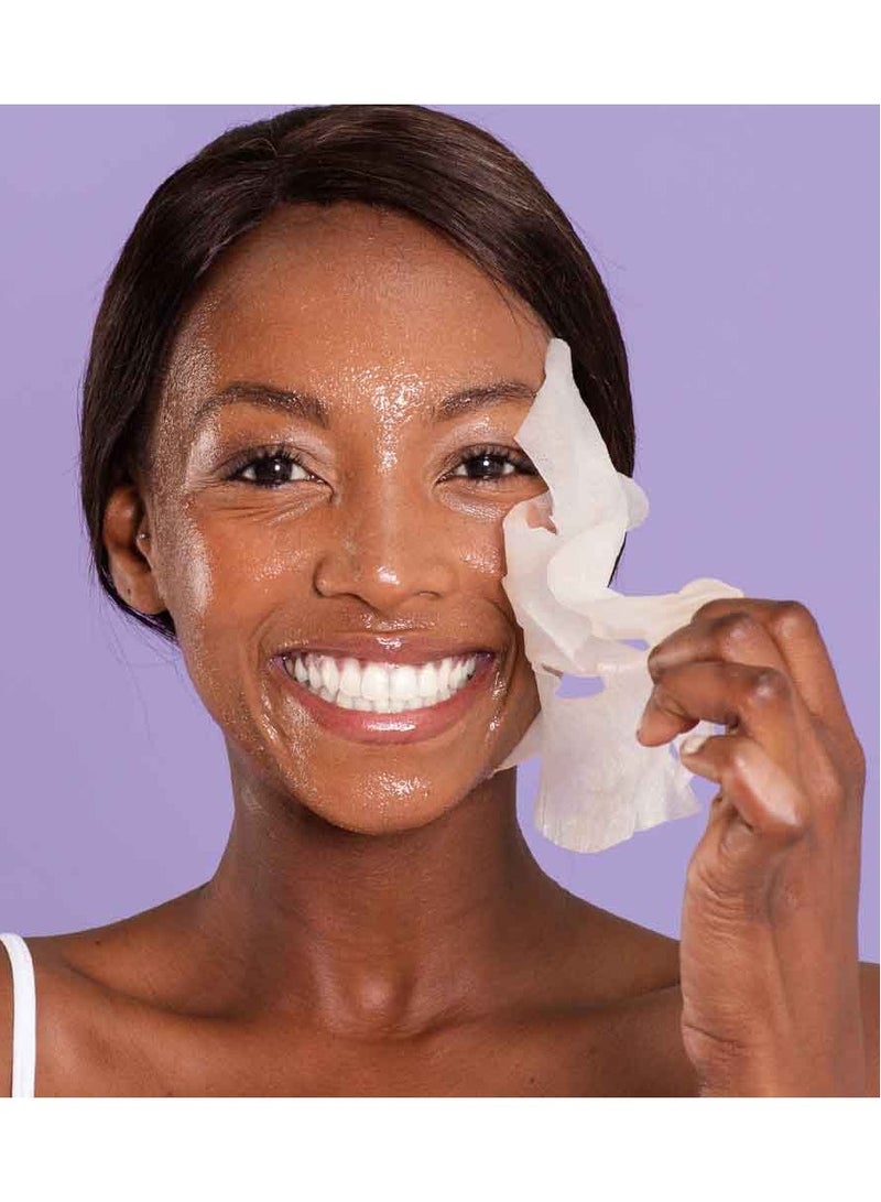 سكين ريبابلك قناع الوجه الورقي نياسيناميد 2% (قناع واحد) - قناع تفتيح مع حمض الهيالورونيك والأدينوزين، يقلل من البقع الداكنة، يحسن الملمس، يقلل المسام، يتحكم في الزيوت ويهدئ البشرة المتهيجة - Image 5