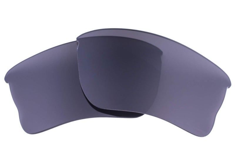 LenzFlip Polarized Replacement Lenses Compatible with Oakley Quarter Jacket sunglasses - Crafted in USA : (Grey Polarized - Image 1