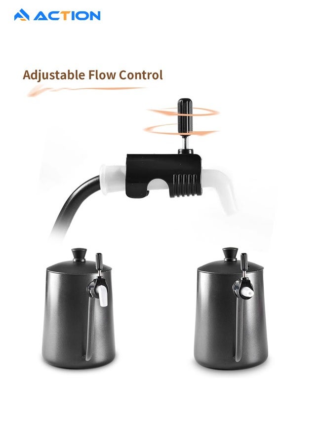 ACTION Coffee Dripping Pot Restrictor Nozzle Adjustable Flow Pourers Compatible Replacement Part Specialty Coffee Drip Jugs Kettle Gooseneck  - Image 2