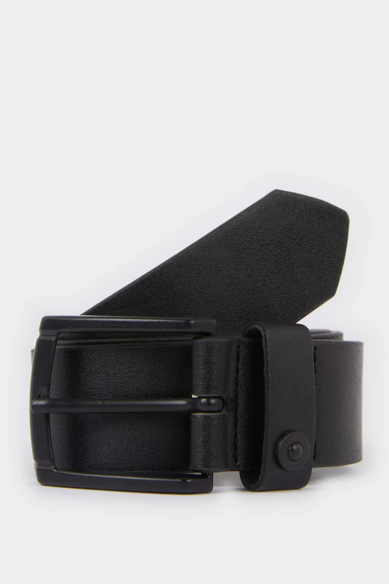 Defacto Boy Printed Rectangle Clasp Faux Leather