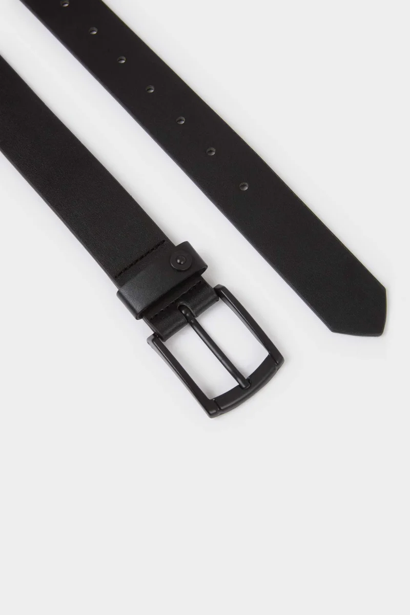 Defacto Boy Printed Rectangle Clasp Faux Leather