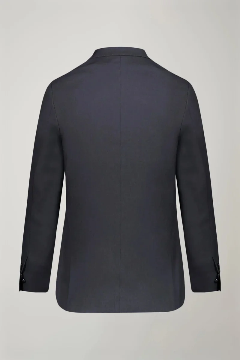 دوبل غانغر Men's single breasted blazer - Smoke