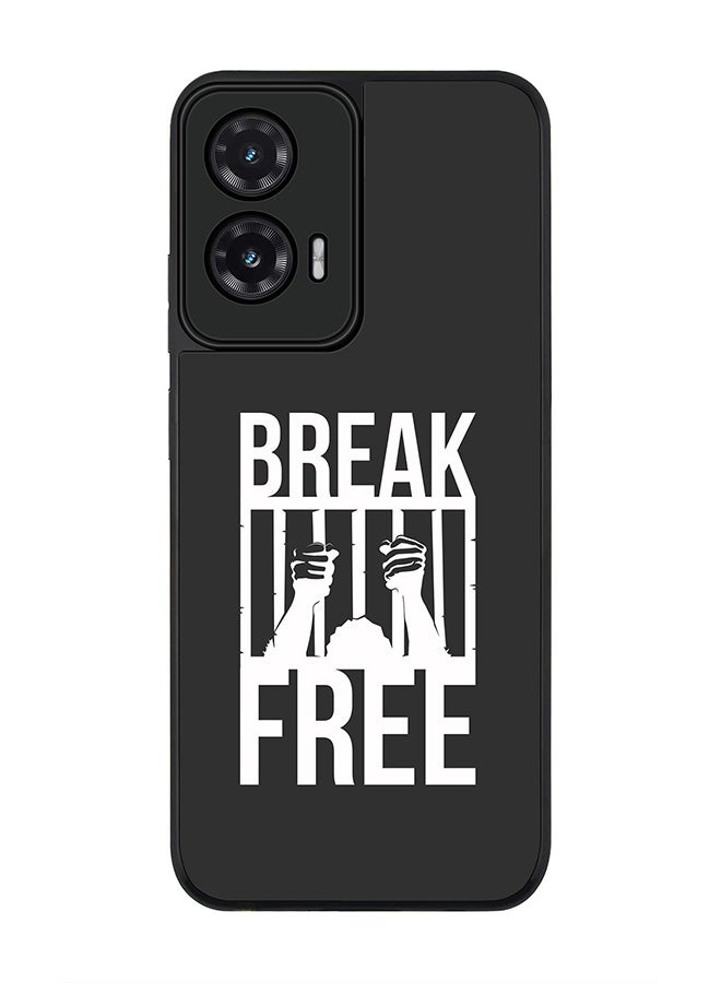 Stylizedd For Motorola Moto G35 Case,Slim fit Camera Protection, Shockproof Thin Phone cover  - Break Free