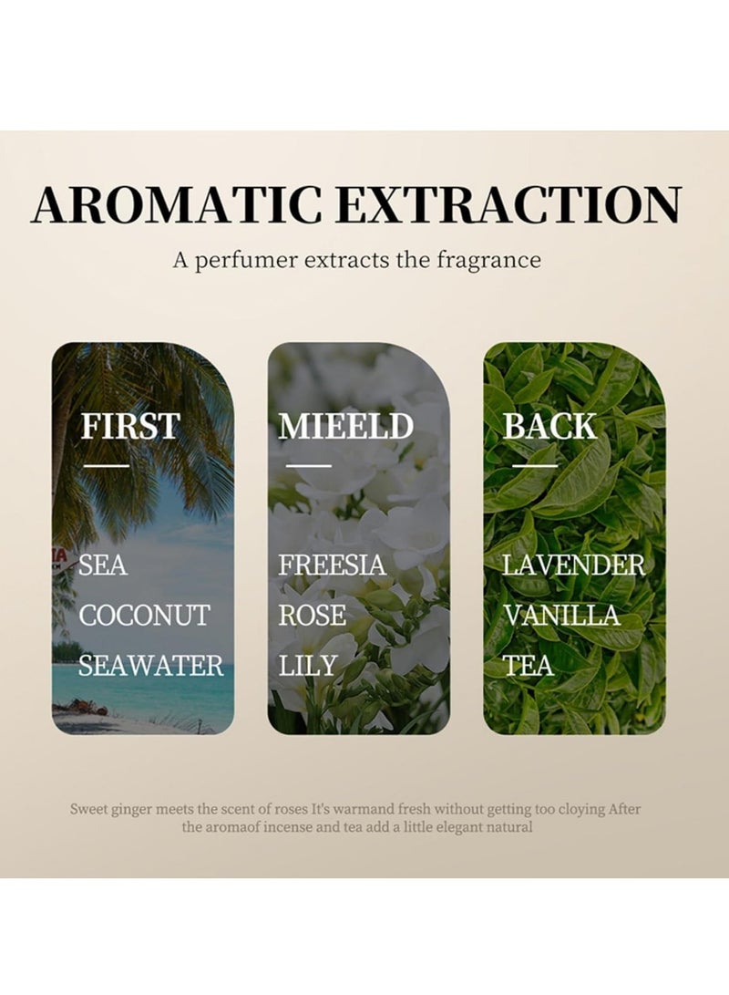 Excefore Coconut Oil Hair Mask, Coconut Oil Shampoo & Hair Mask, Moisturizing and Nourishing Hair, Deep Repair Conditioning Coconut Oil Conditioner, for Dry Damaged Hair All Hair Types - Image 3