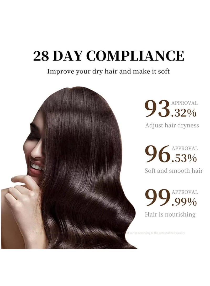 Excefore Coconut Oil Hair Mask, Coconut Oil Shampoo & Hair Mask, Moisturizing and Nourishing Hair, Deep Repair Conditioning Coconut Oil Conditioner, for Dry Damaged Hair All Hair Types - Image 2