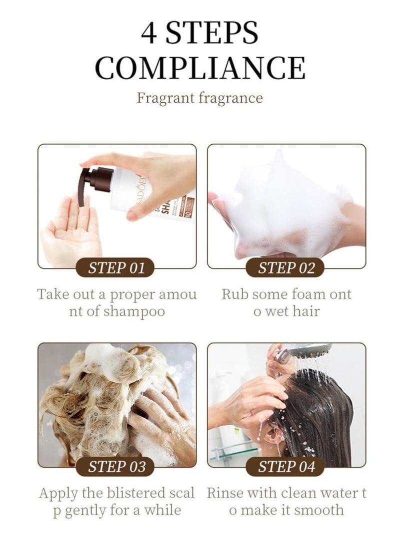 Excefore Coconut Oil Hair Mask, Coconut Oil Shampoo & Hair Mask, Moisturizing and Nourishing Hair, Deep Repair Conditioning Coconut Oil Conditioner, for Dry Damaged Hair All Hair Types - Image 4