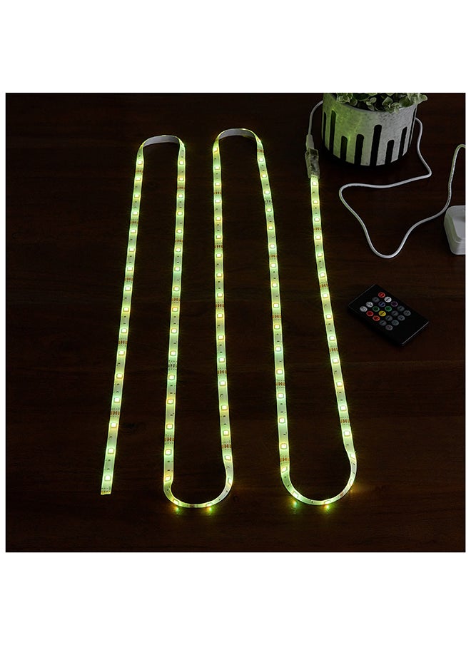 Home Box - Lita RGB LED Music Strip Light with Remote Control 300 cm - Image 1