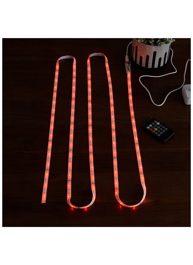 Home Box - Lita RGB LED Music Strip Light with Remote Control 300 cm - Image 1