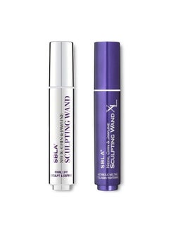 Beauty Neck, Chin & Jawline Sculpting Wand + Neck, Chin & Jawline Sculpting Wand XL Combo, Advanced Anti-Aging Serum For Smoothing, Tightening, Firming & Lifting Neck Skin, 2 pack, 0.7 Fl Oz / 20