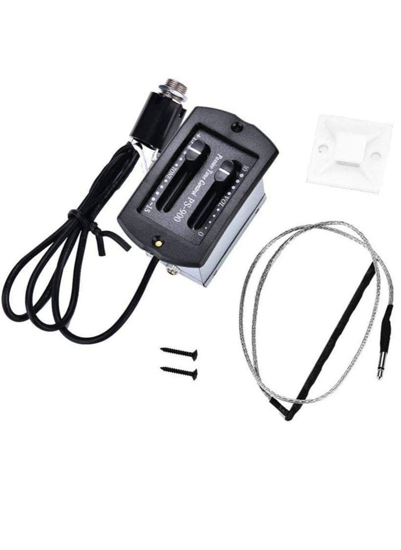 null - Mike Music Guitar Pickup 2 Band Pickup Equalizer System, Guitar Accessory 2 band EQ system Wonderful accessory for guitar lovers Guitar Replacement Part Accessory (PS 900) - Image 1