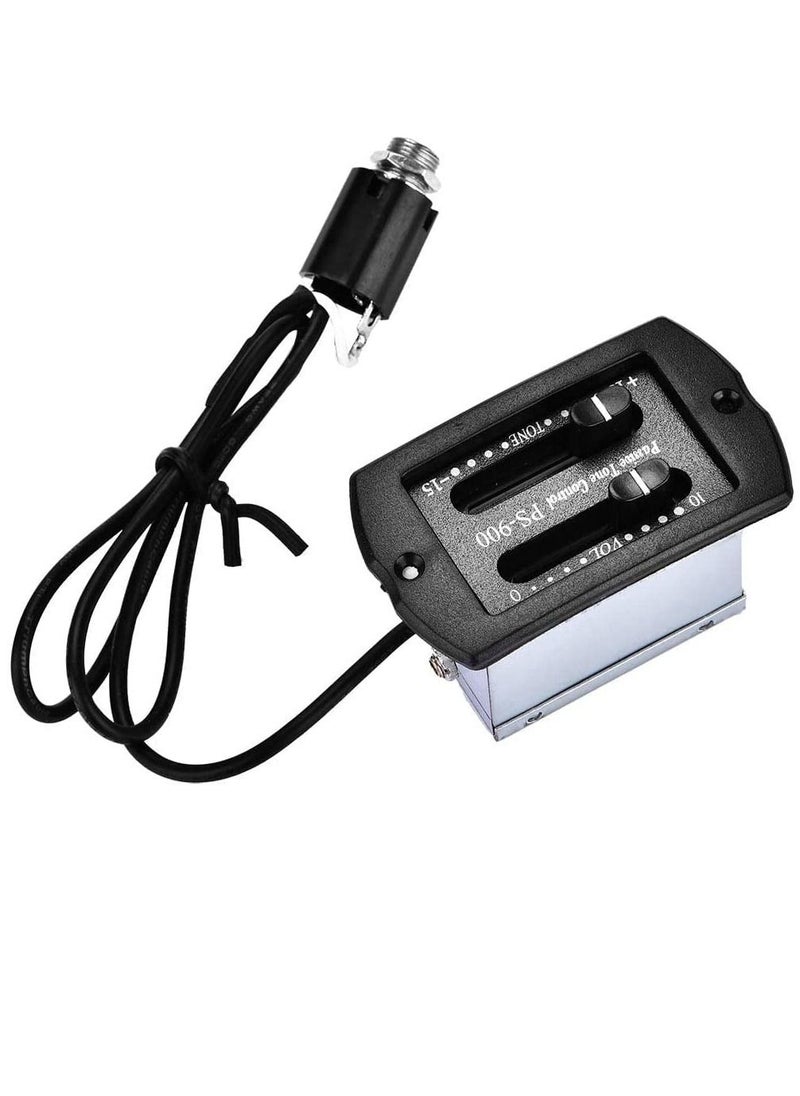 null - Mike Music Guitar Pickup 2 Band Pickup Equalizer System, Guitar Accessory 2 band EQ system Wonderful accessory for guitar lovers Guitar Replacement Part Accessory (PS 900) - Image 1