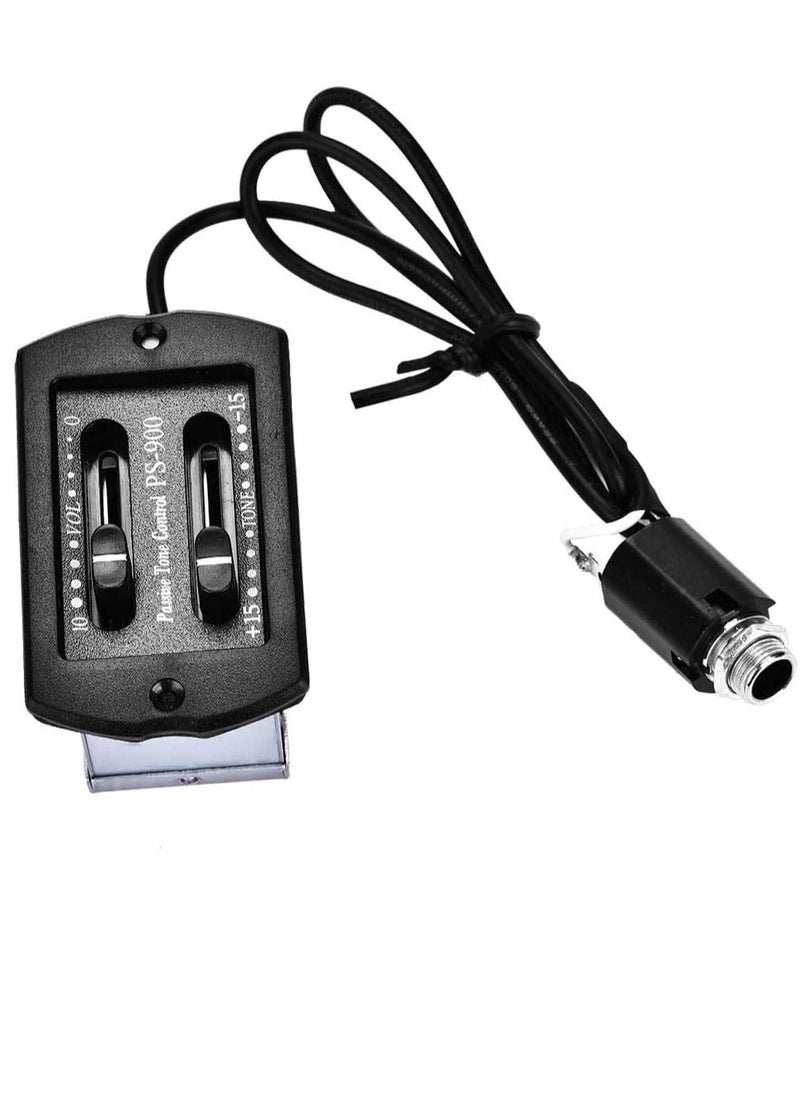 null - Mike Music Guitar Pickup 2 Band Pickup Equalizer System, Guitar Accessory 2 band EQ system Wonderful accessory for guitar lovers Guitar Replacement Part Accessory (PS 900) - Image 1