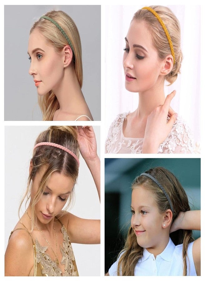 MIKONIKO 12 Pcs Plastic Headband with Teeth Simple Head Bands Combing Hairbands Hair Accessories for Girls, Teens and Women - Image 5